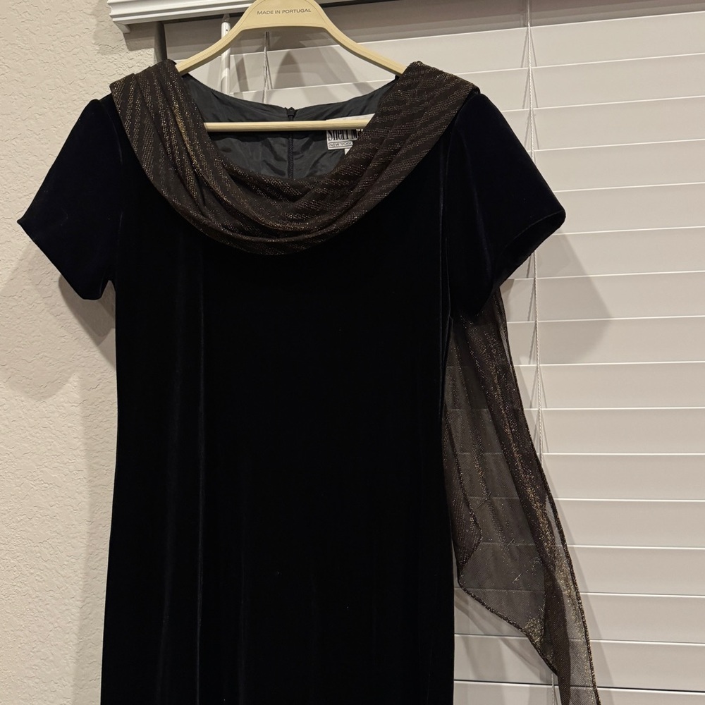 Sheri Martin Shawl Dress- Size 10p